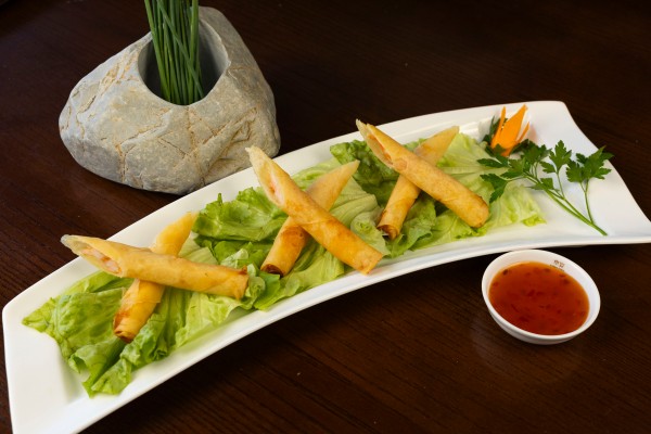 ROLLITOS DE GAMBA