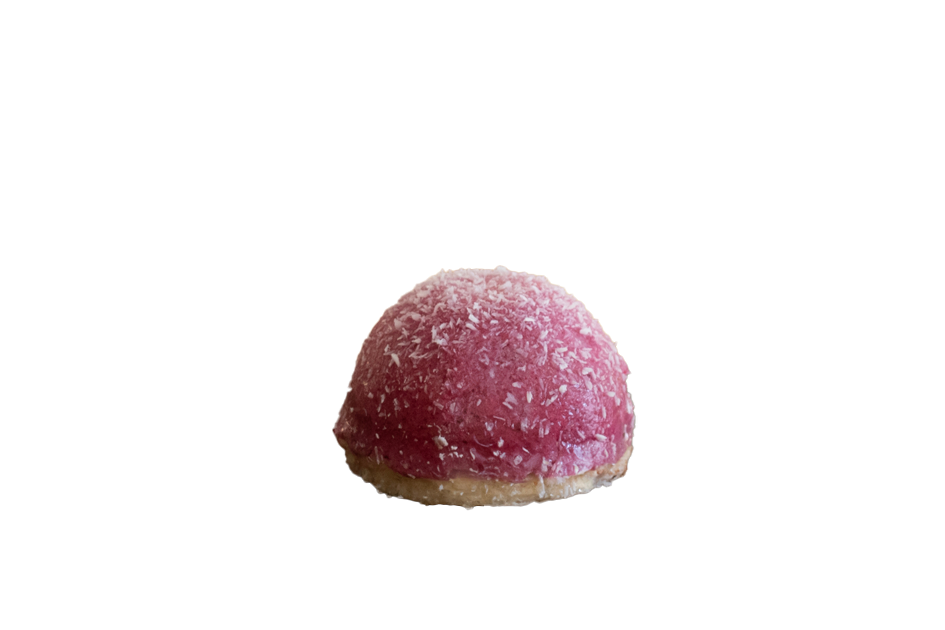 CUPULA DE COCO FRUTOS ROJOS